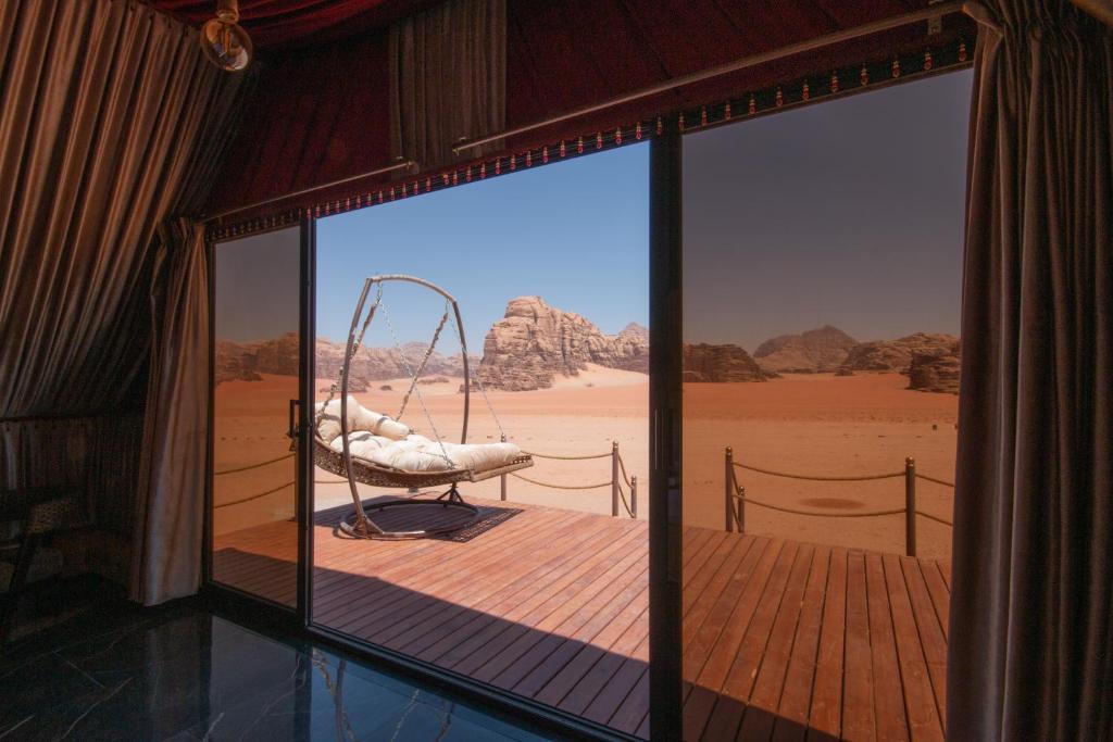 View, Rum Stars Camp Hotel in Wadi Rum