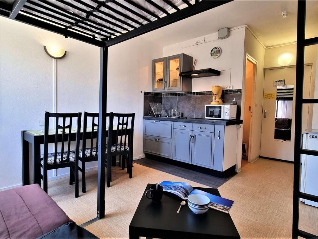 Studio 2/3 pers, proche télésiège, Wifi, Parking - FR-1-525-188 - 3