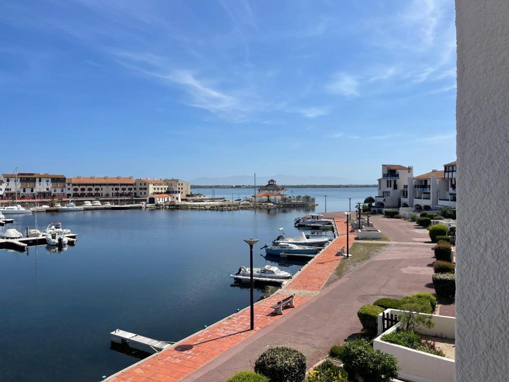 T2 sur Marina avec vue spectaculaire, Le Barcarès