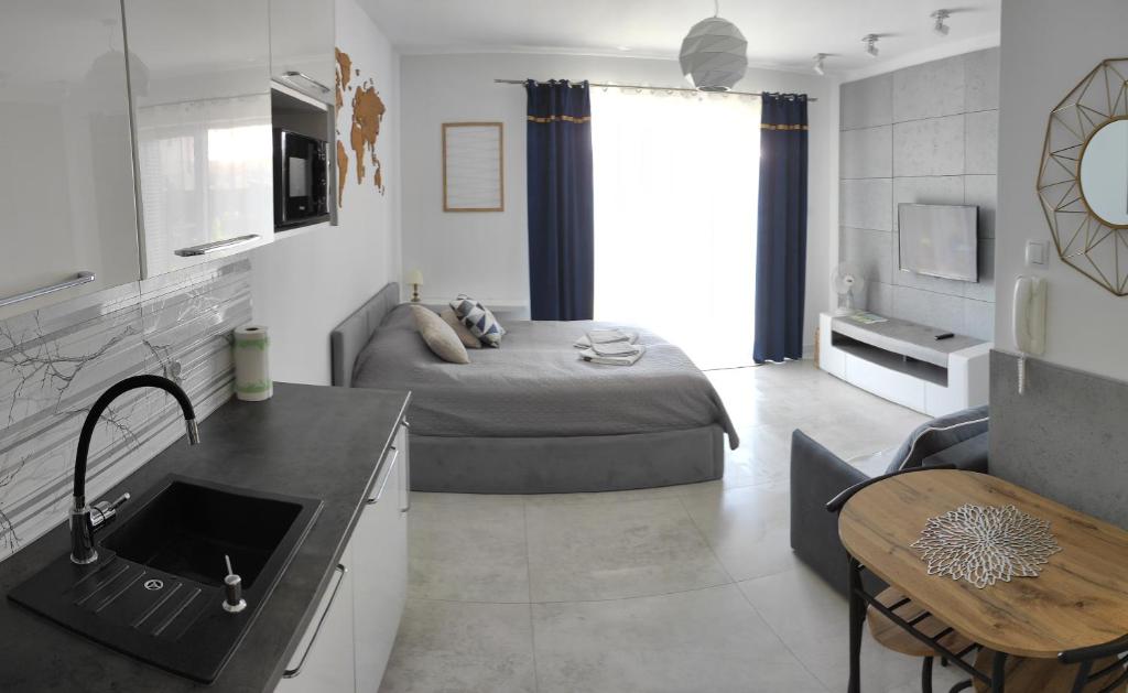 Amber Studio z garażem - Osiedle Bursztynowe, Kolobřeh