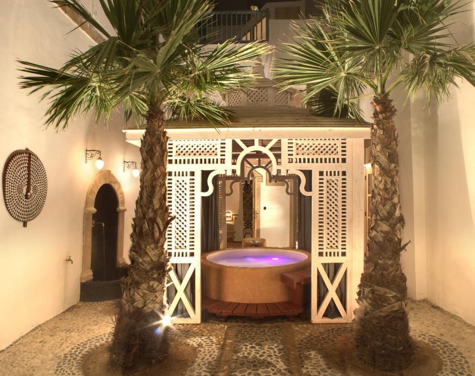 Hot tub, Riad Baladin in Essaouira