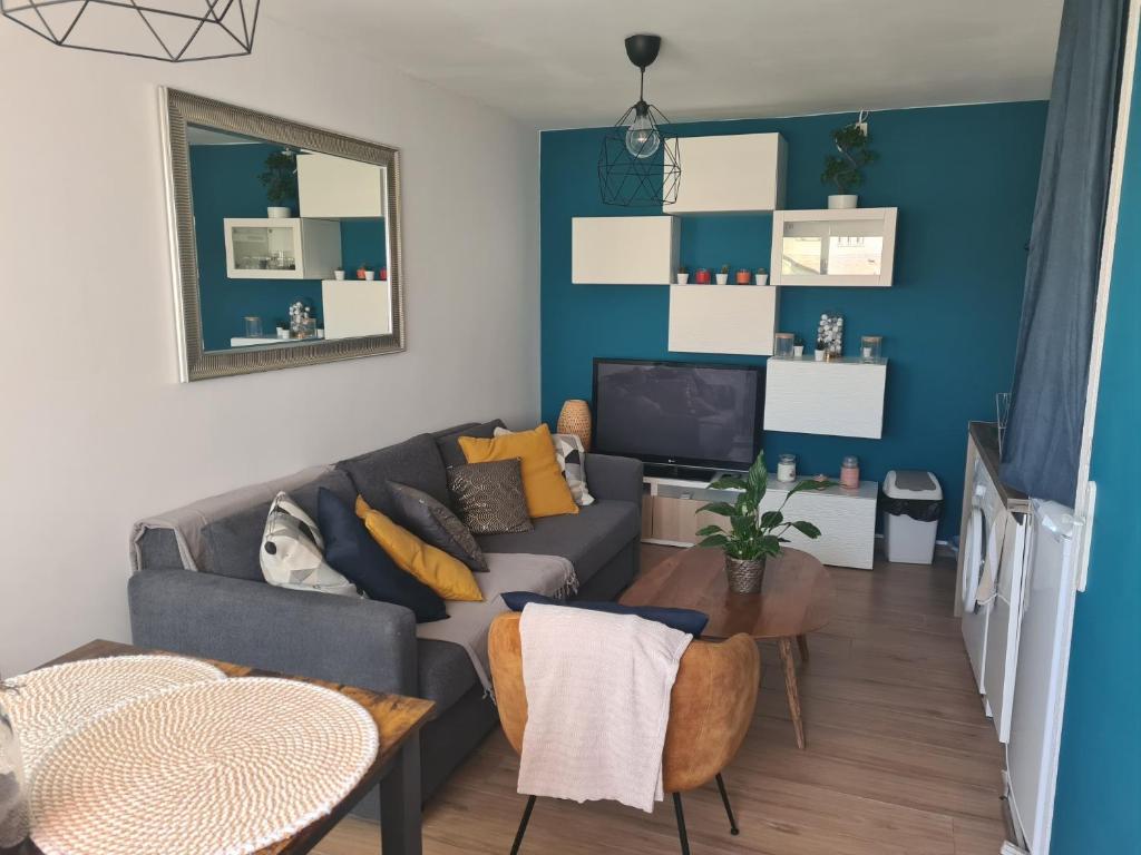 Appartement T2 27m² meublé vue mer, 50m de la plage - 3