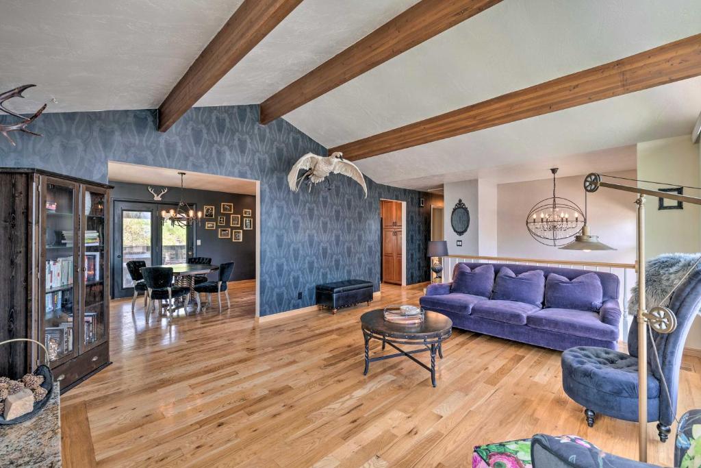 Eclectic Salt Lake Home with 2 Decks and Fire Pit!