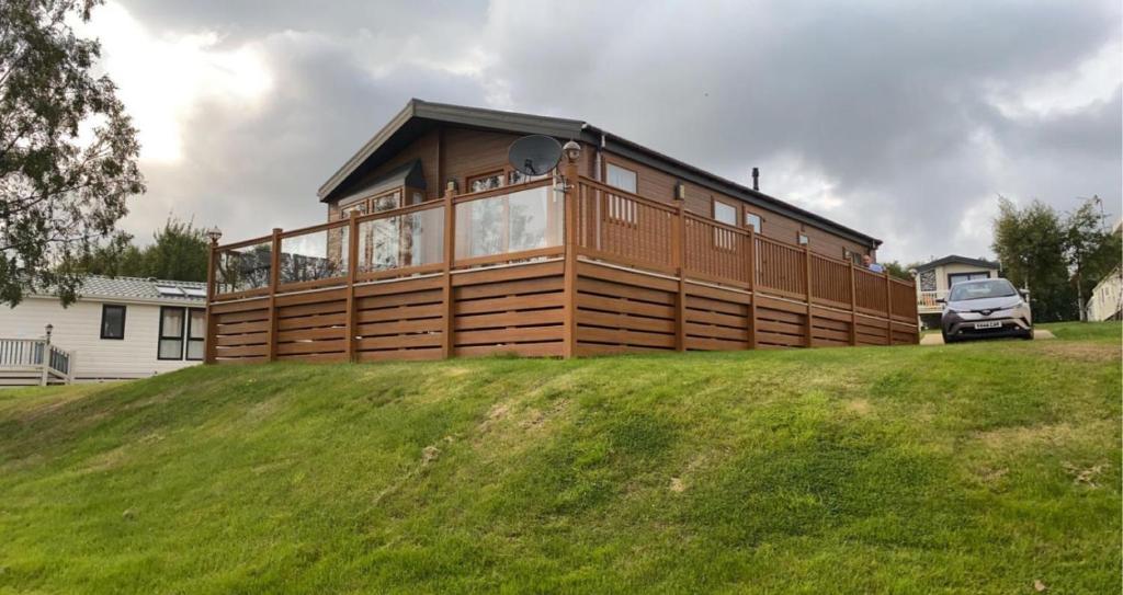 The Fairways View Hot Tub Lodge