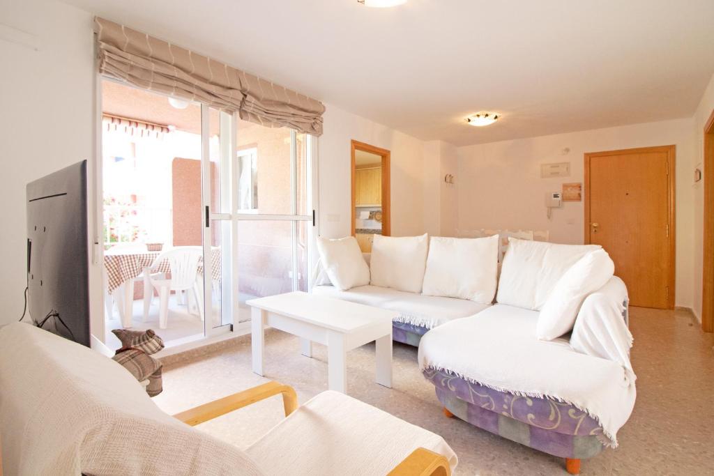 Global Vacacional, Practico apartamento con piscina en Residencial Brezo Canet - 2