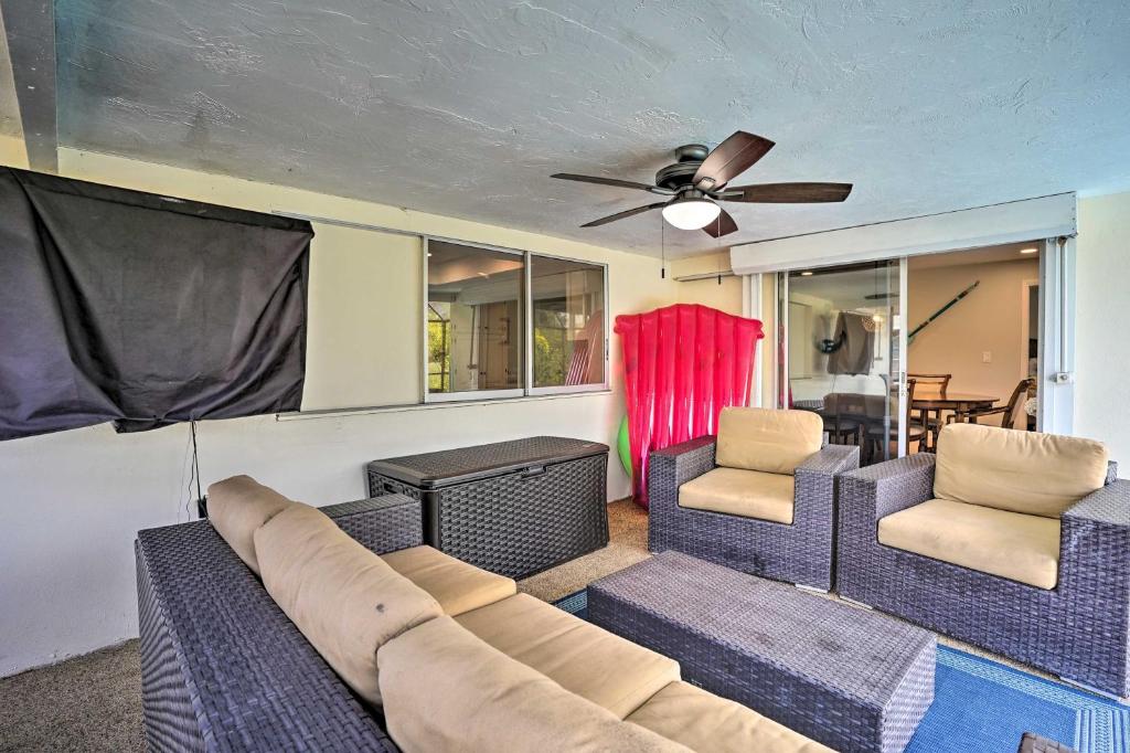 Family Home with Backyard Oasis - 9 Mi to Beach! photo