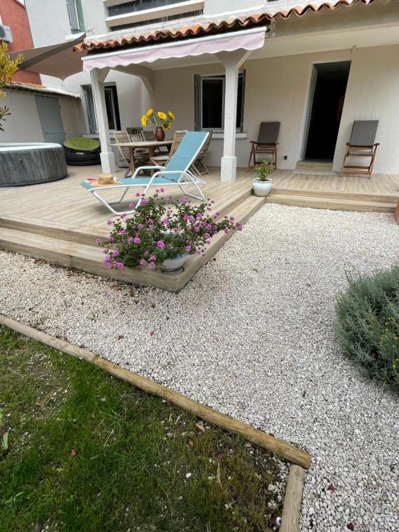 appartement rez de villa proche port et plages de Sanary - 5