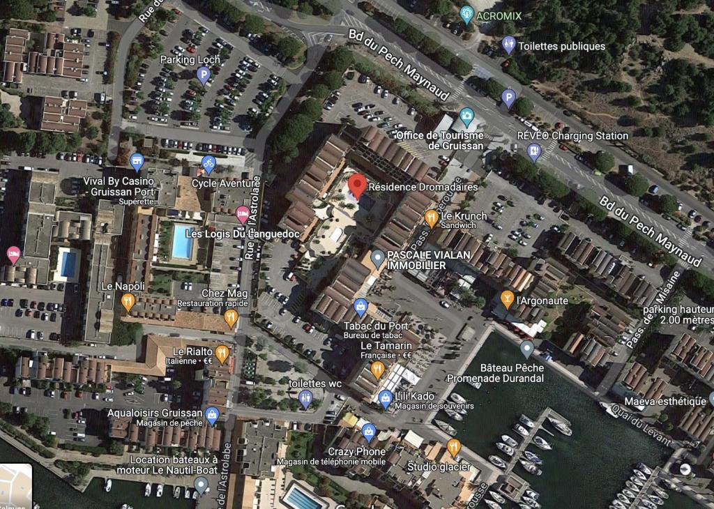 Gruissan-Port-T3-2chambres-5pers-43m2-Parking-Clim-Piscine-Valerie - 5