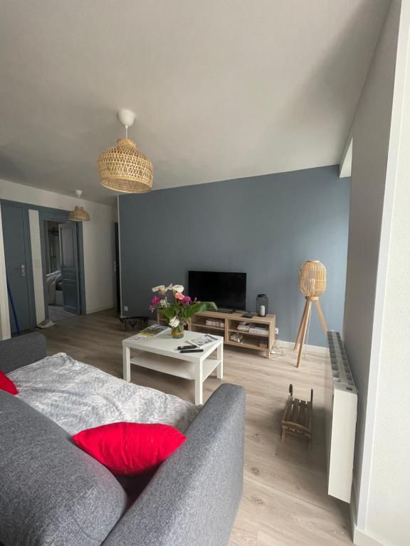 Bel appartement T3 au 1er étage avec cour intérieure au RDC - Villa Marie - 1