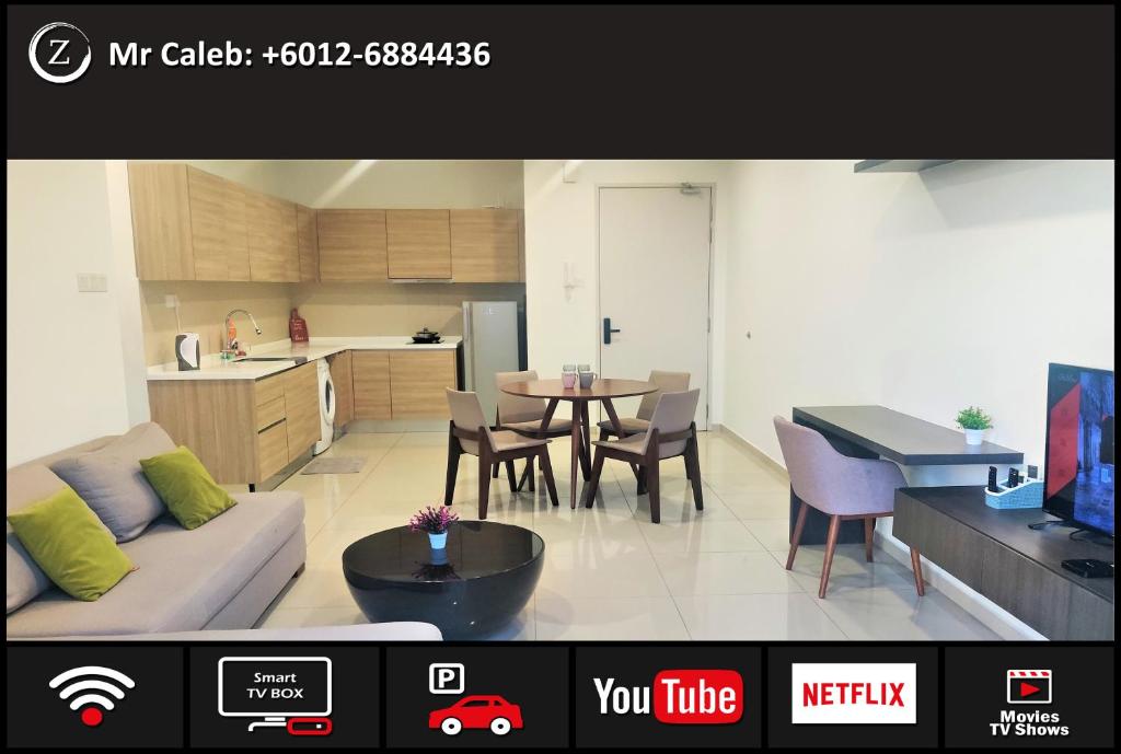 i-City-Casa Joy - Wifi, Netflix - Movies, Parking, Sleeps 7 Pax — Hotel in Shah Alam