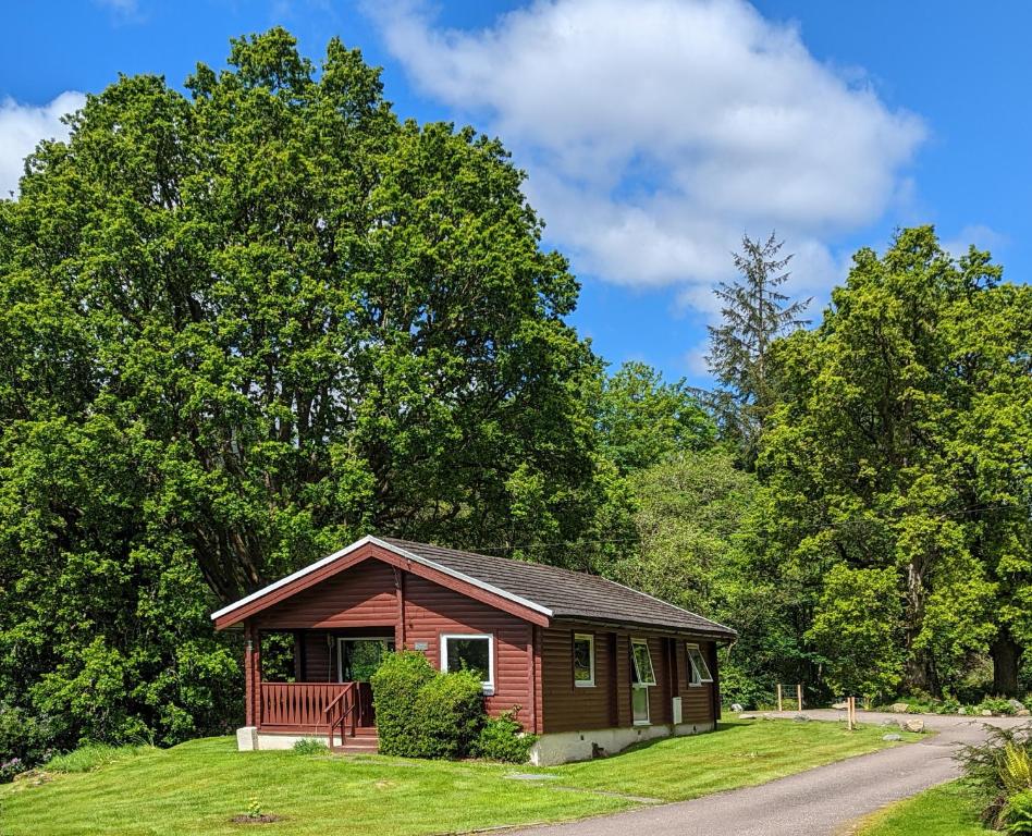 Ruskin Lodges Argyll, by Puck's Glen, Rashfield near Dunoon, Dunoon