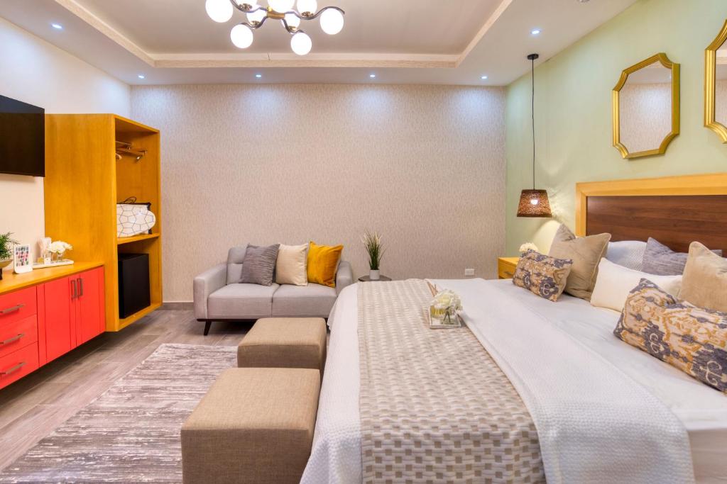 Melina Hotel 객실 내부