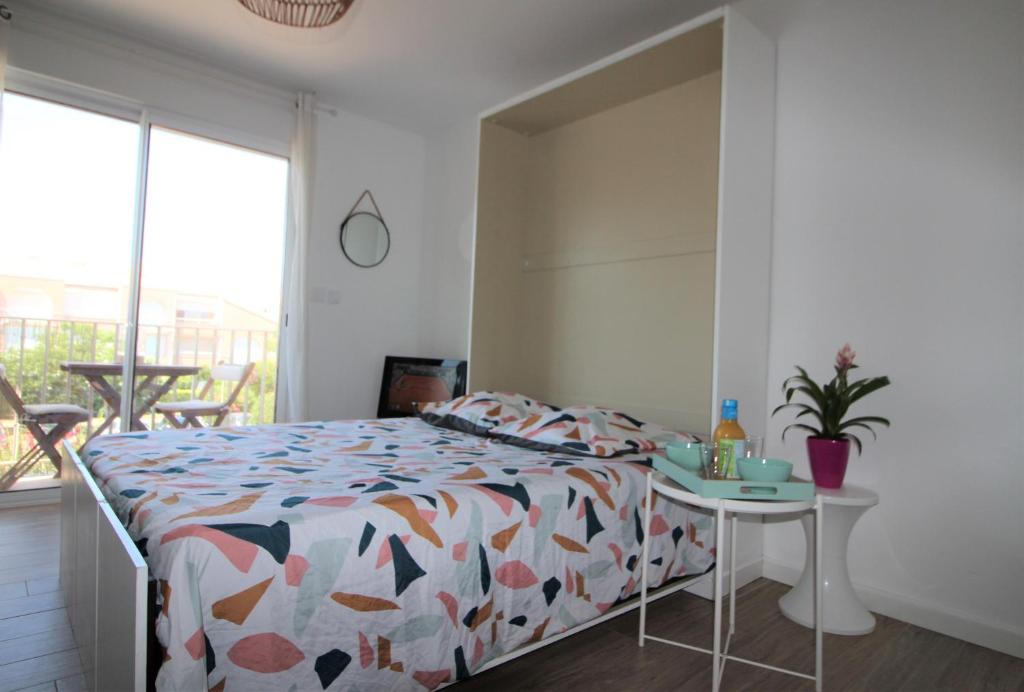 Studio climatisé tout confort à 2 pas de la mer avec parking privé - 5