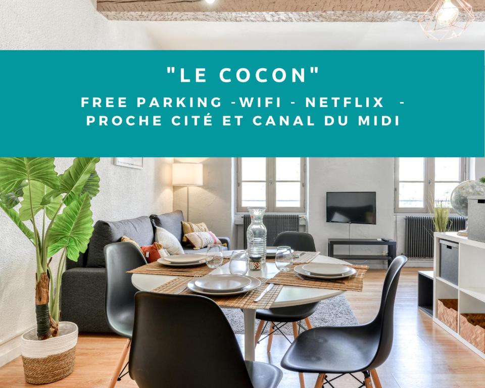 Le Cocon / Free Parking / Wifi / Netflix, Carcassonne
