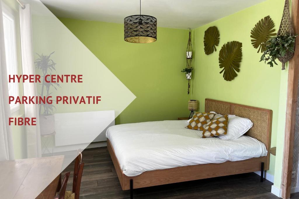 ver t chez nous Parking privé ascenseur balcon - 1