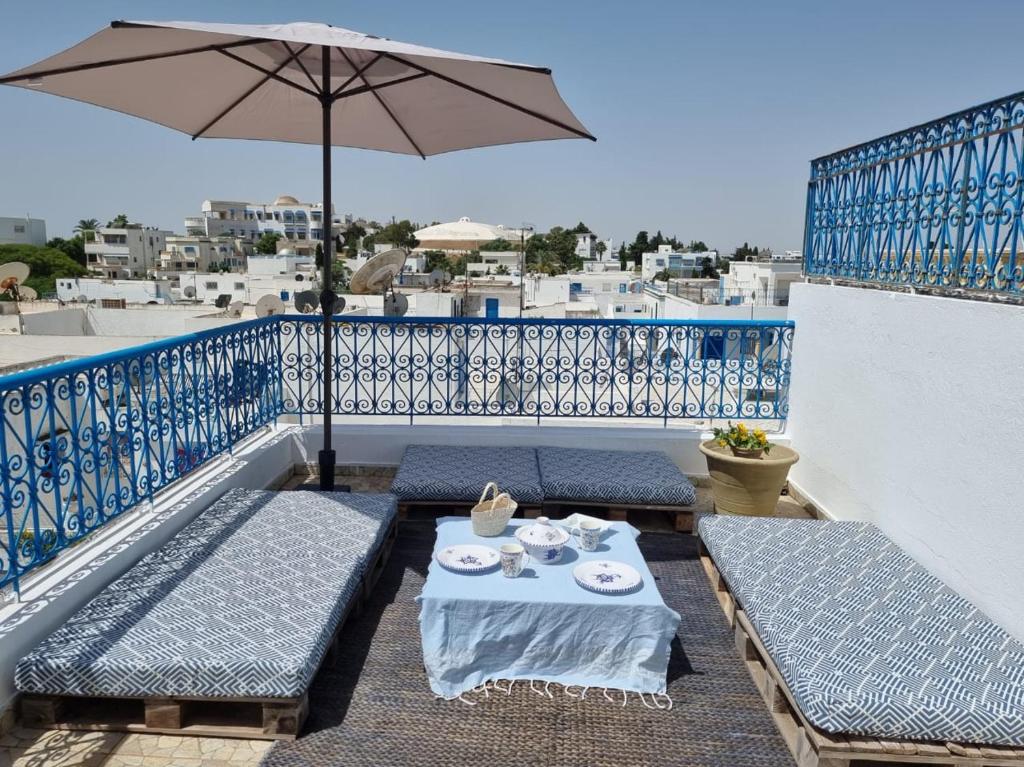 Cosy 1bdr, with a terasse in heart of Sidibou, Sidi Bou Saïd