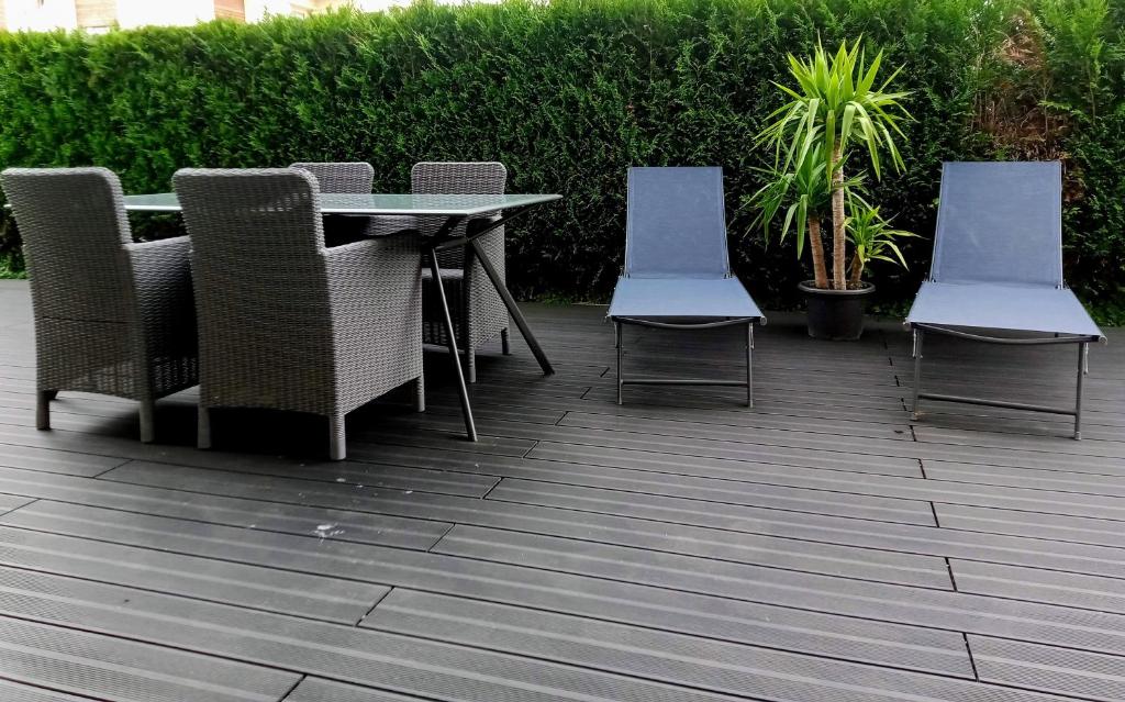 Appartement au RDC avec une terrasse - 1