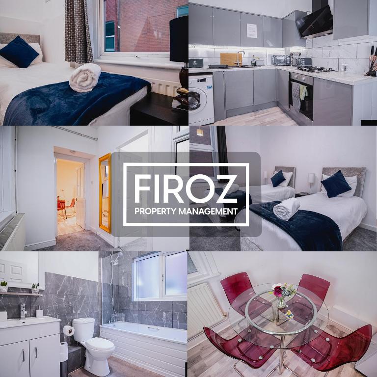 2 Bedroom 1 Bathroom Contractor House, WiFi & Netflix Available in Farnborough by Firoz Property Management