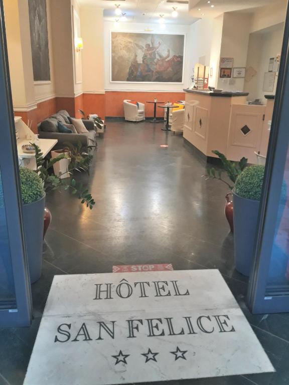 Lobby, Hotel San Felice in Bologna