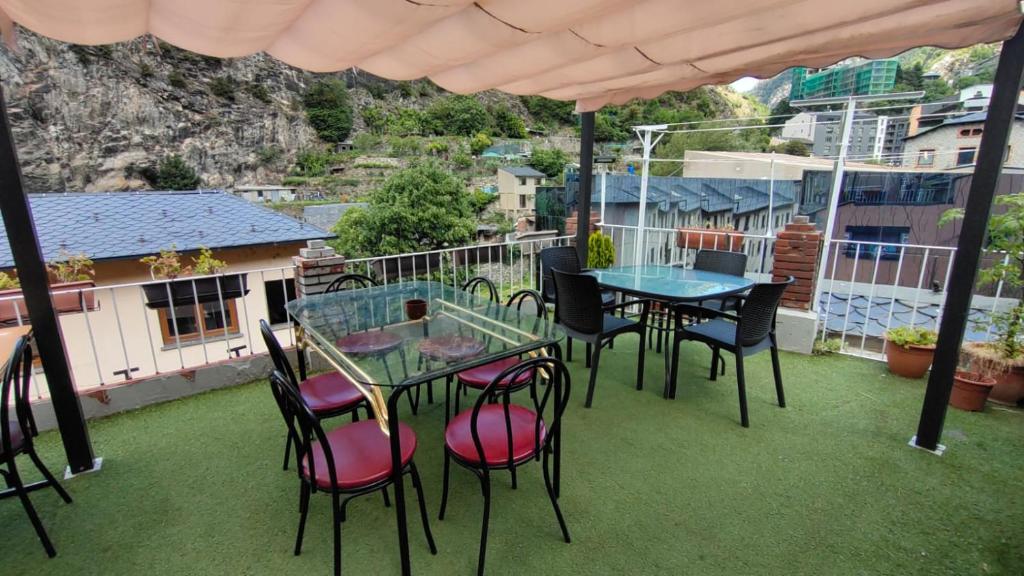 Balcony/terrace, Alberg Els Andes in Escaldes