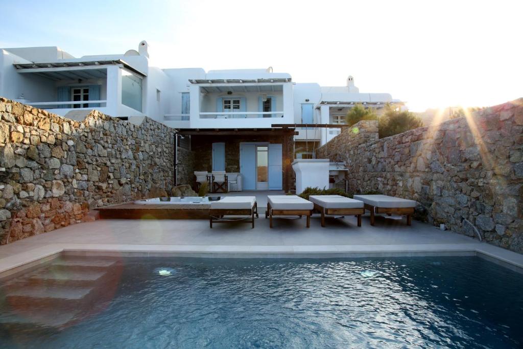 Villa ANASA private Pool & Jacuzzi 8pax at Panormos photo