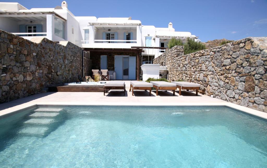 Villa ANASA private Pool & Jacuzzi 8pax at Panormos photo