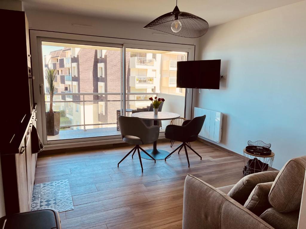 Studio, vue mer à 150m de la plage - 5