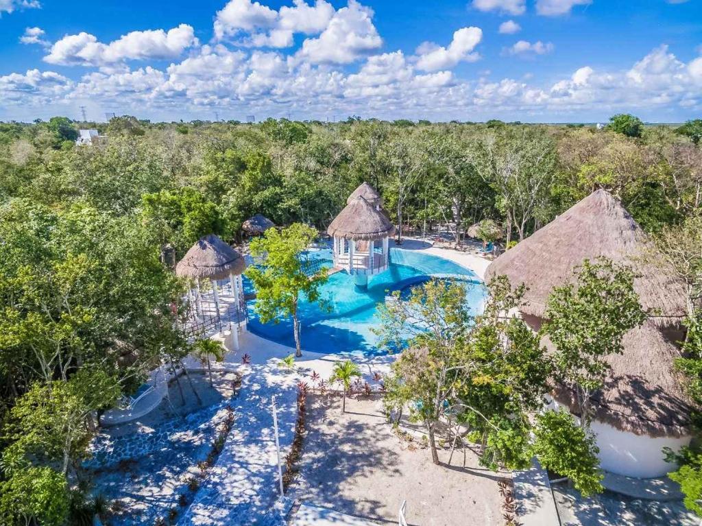 Relaxing comfortable jungle view MEXPLOR Villa Rivera Maya Puerto Morelos POOL-AC-GYM- GATED COMMUNITY - 1