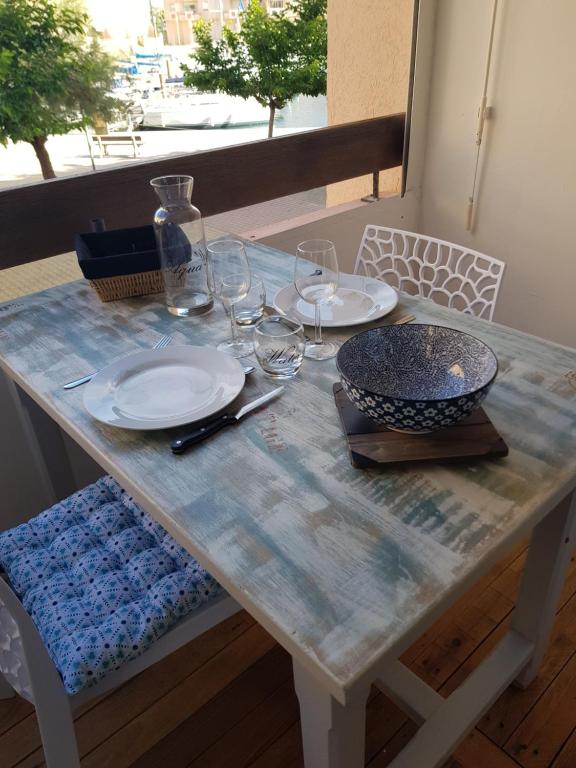 La Galiote, T2 vue port, terrasse et parking - 5