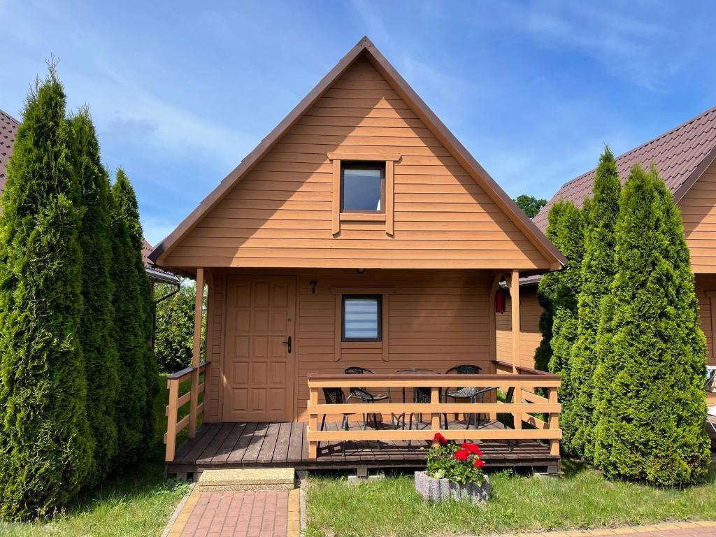 Domki na Morskiej - Ferienhäuser in Łukęcin (Western Pomerania, Polen)