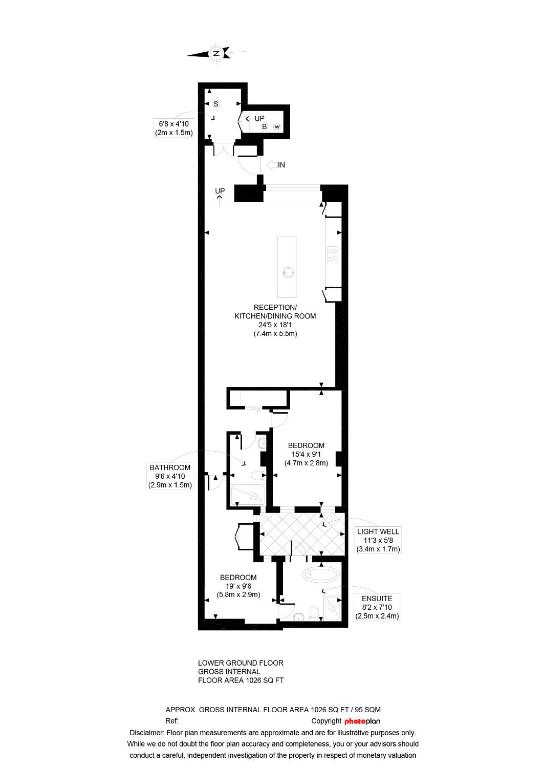 Luxury 2 bed/bath apartment next to Hyde Park photo