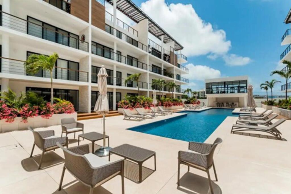 Apartamento Vacacional en Cancún con Piscina - 4