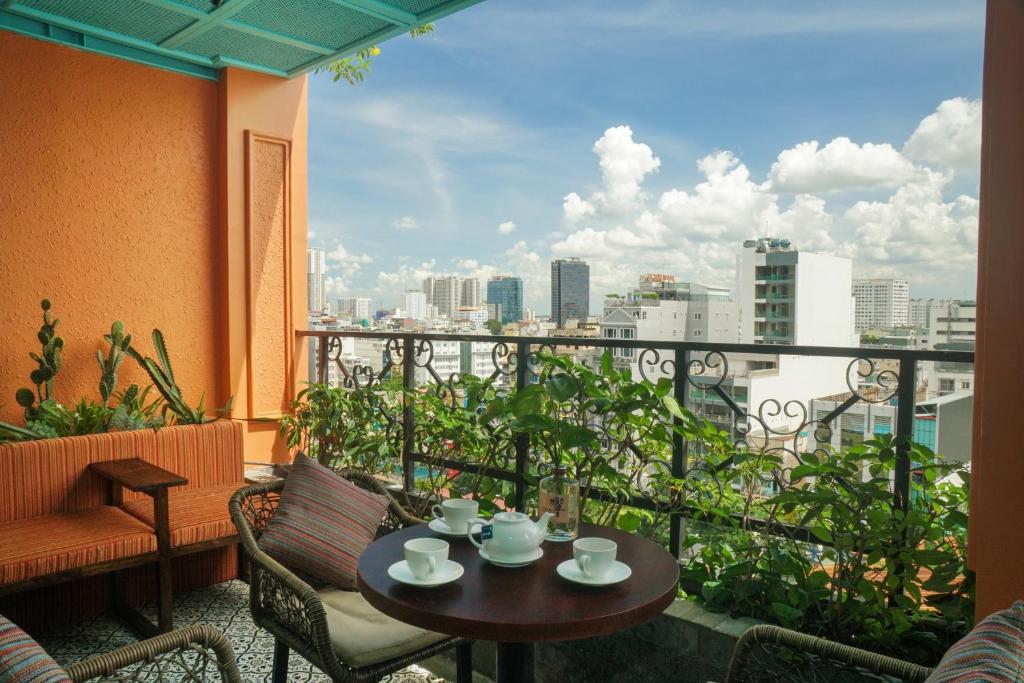 Balcony/terrace, Alagon City Hotel & Spa in Ho Chi Minh City
