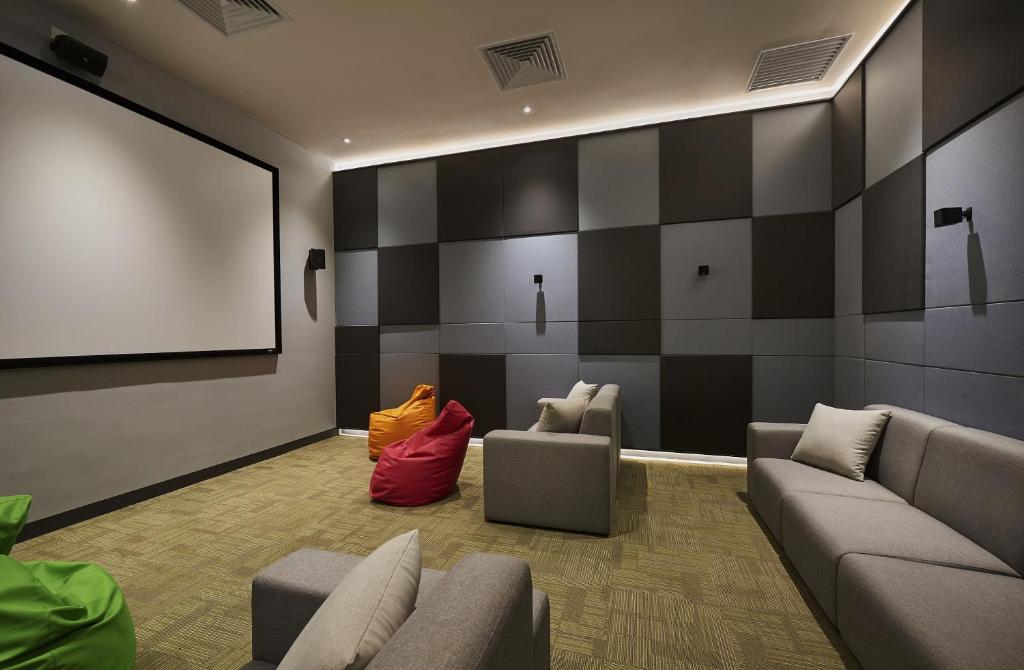 gedeelde lounge/tv-ruimte