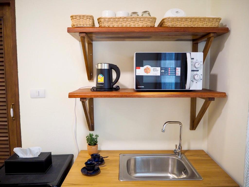 Kitchen, Baan Dan Ta Wan Nuea in Chiang Mai