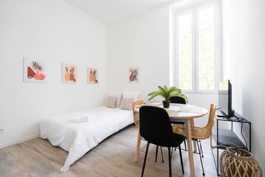 Le Concorde 1 - Appart 1 chambre Terrasse Clim Kedge Vélodrome Calanques - 4