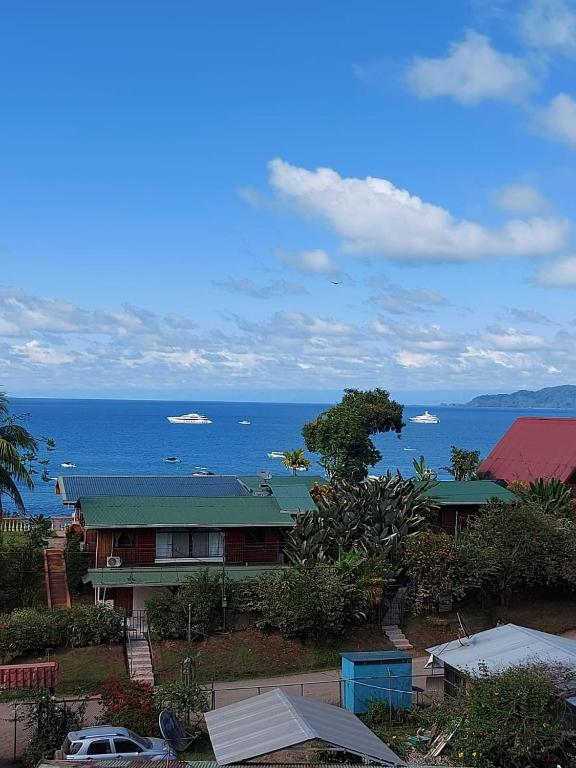 View, Hotel Cabinas Murillo in Drake Bay