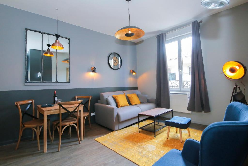 L'Eléphant, T2 hypercentre chic et cosy, Wifi par SOVALFI, Saint-Étienne