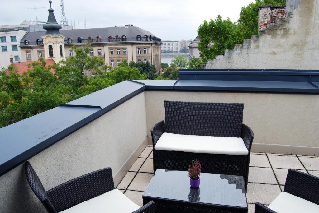 Balcony/terrace, Hotel Regnum Residence in Budapest