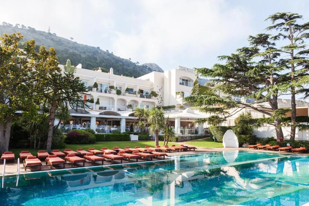 Jumeirah Capri Palace，位于阿纳卡普里的酒店