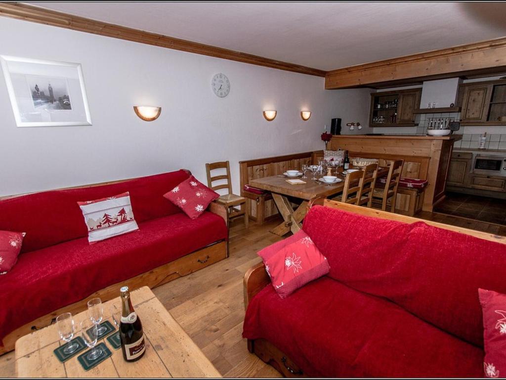 Appartement lumineux 6-8 pers., skis aux pieds, secteur Le Chatelard, parking + accès pistes - FR-1-518-89, Val dʼIsère