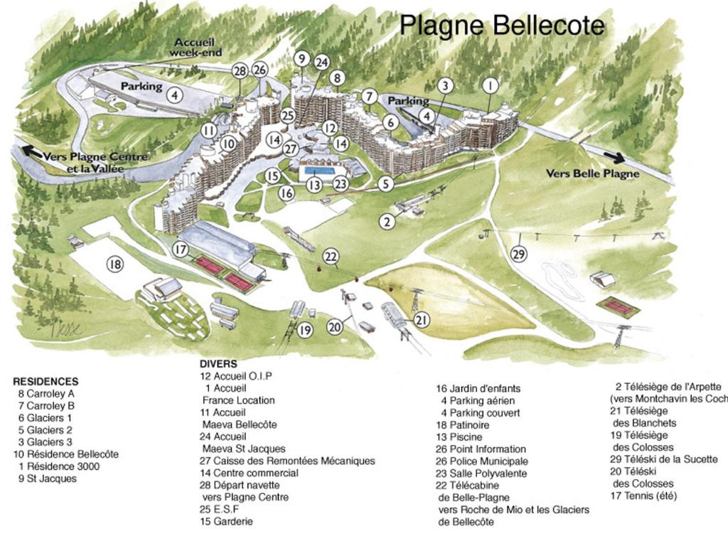 Spacieux appart rénové, 3 pièces + cabine, proche pistes, 8 pers, animaux admis - 3