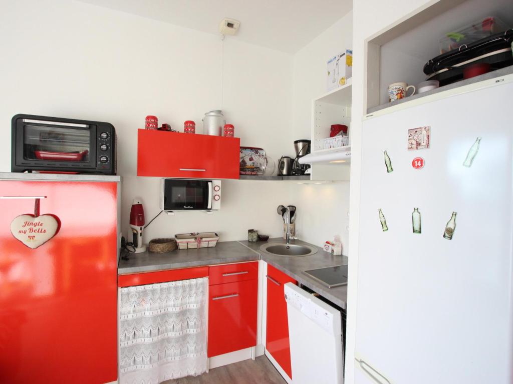 Studio cabine 4/6 pers, pied des pistes, terrasse sud - FR-1-549-76 - 3