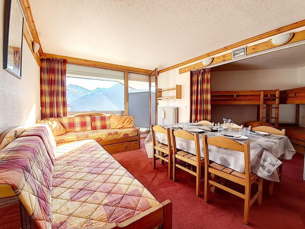 Studio lumineux ski aux pieds avec balcon - FR-1-344-959 - 1
