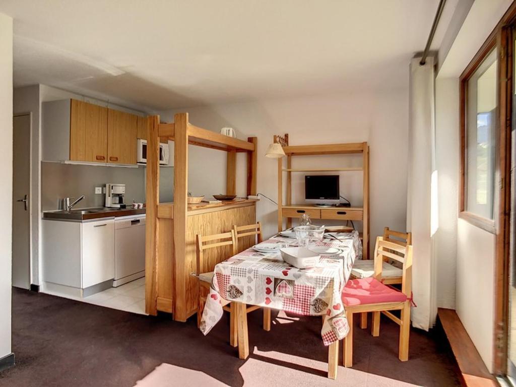 Studio lumineux, entrée/sortie skis aux pieds, balcon - FR-1-344-967 - 3