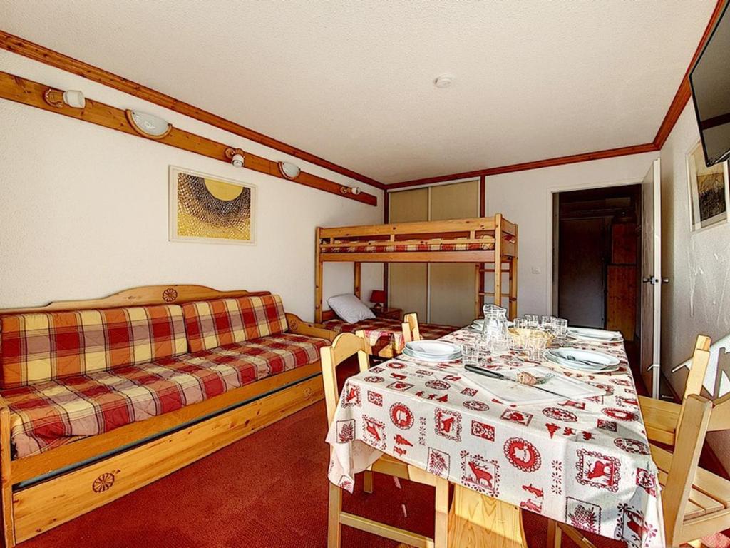 Studio lumineux avec balcon, au pied des pistes à La Croisette, Les Belleville - FR-1-344-970 - 2