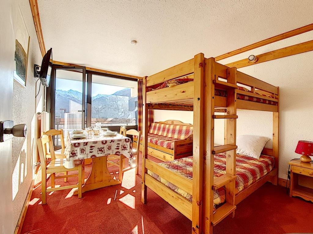 Studio lumineux avec balcon, au pied des pistes à La Croisette, Les Belleville - FR-1-344-970 - 3