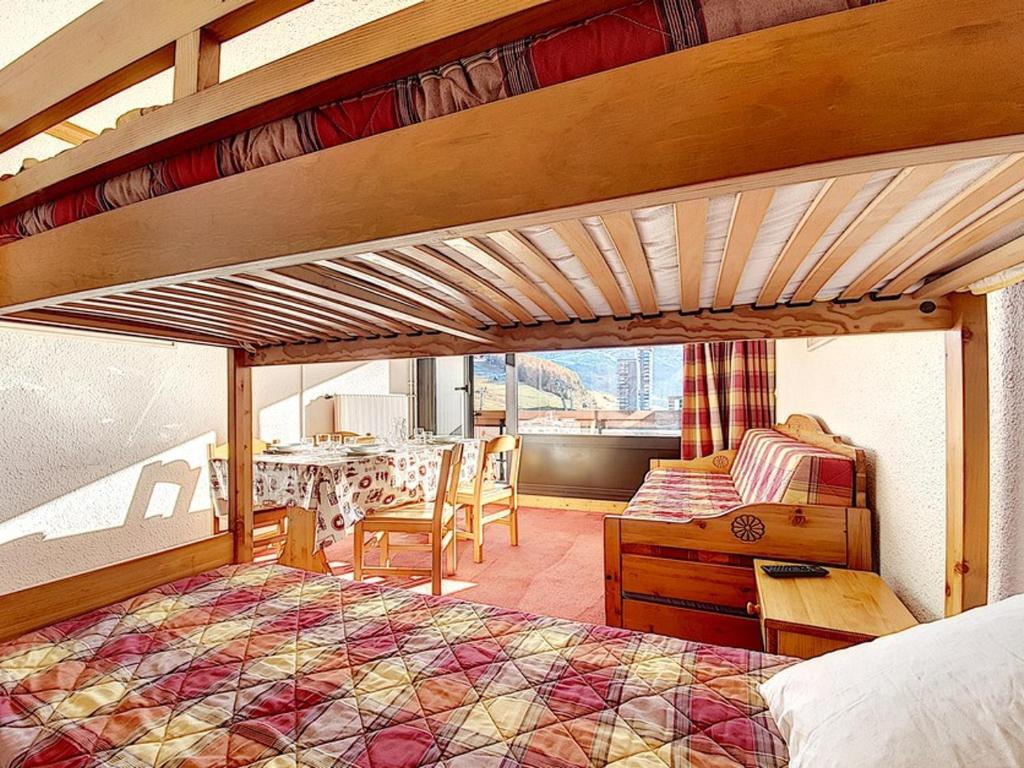 Studio lumineux avec balcon, au pied des pistes à La Croisette, Les Belleville - FR-1-344-970 - 5