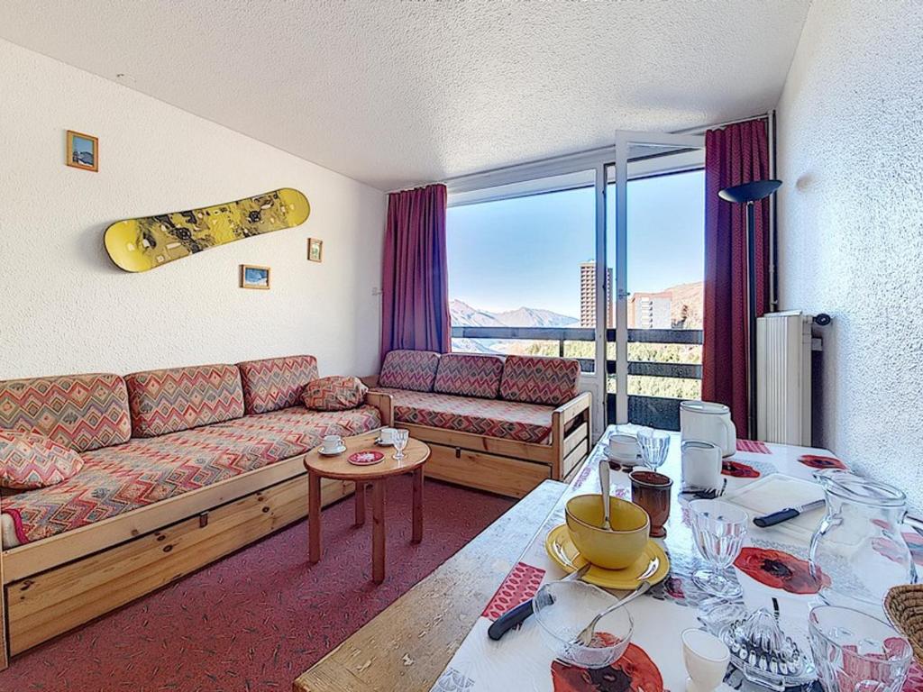 Appartement cosy 4 pers. avec balcon aux pieds des pistes - FR-1-344-1044 - 1