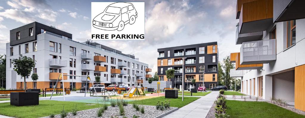 Nowe Ptasie, Osiedle Ptasie, apartment 29, NEW - LUX - PARKING — Hotel in Katowice